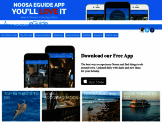 noosaeguide.com screenshot