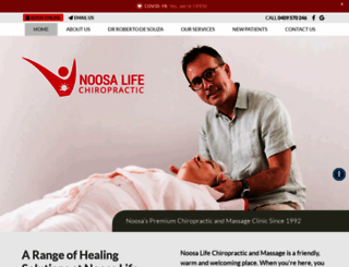 noosalifechiropractic.com.au screenshot