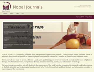 nopaljournals.com screenshot