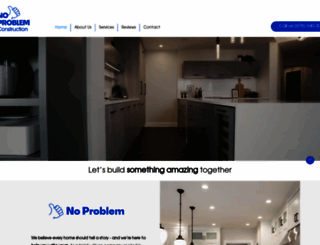 noproblemconstruction.com screenshot