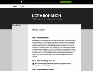 norabohanon.brandyourself.com screenshot