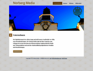 norbergmedia.de screenshot