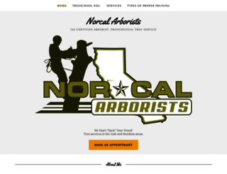 norcalarborists.com screenshot
