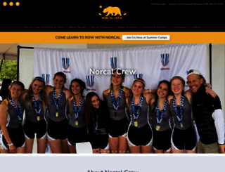 norcalcrew.org screenshot