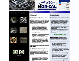 norcalperlite.com screenshot