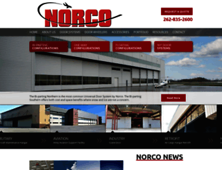 norcomfg.com screenshot