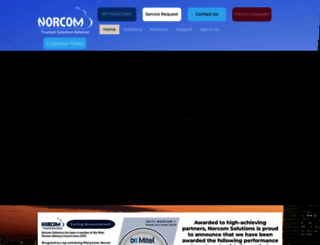 norcomsolutions.com screenshot