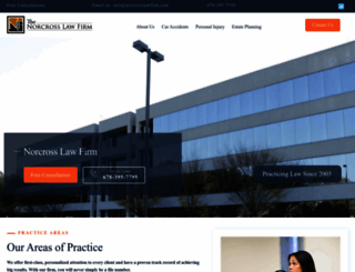 norcrosslawfirm.com screenshot
