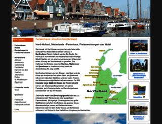 nord-holland-ferienhaus.de screenshot