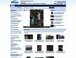 norda-cleanroom.com screenshot