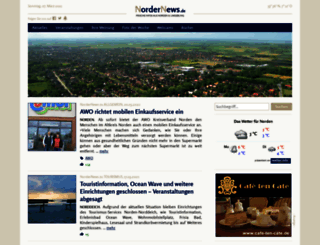 norder-news.de screenshot