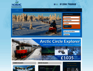 nordicexperience.co.uk screenshot