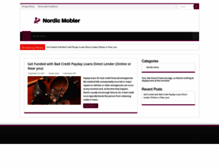 nordicmobler.com screenshot