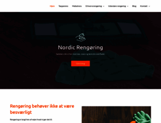 nordicrengoering.dk screenshot