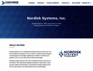 nordisksystems.com screenshot