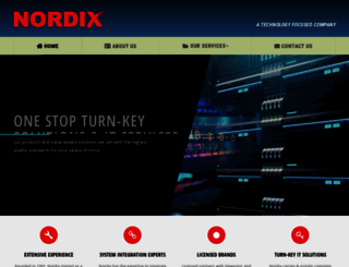 nordix.com screenshot