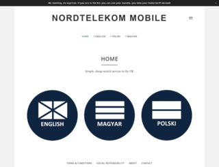 nordtelekom.co.uk screenshot