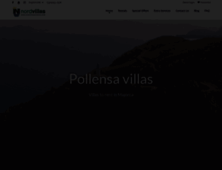 nordvillaspollensa.com screenshot