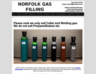 norfolkgasfilling.co.uk screenshot