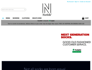 norfolksocks.com screenshot