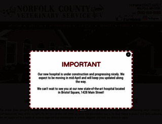 norfolkveterinary.com screenshot