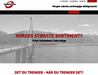 norgesdekk.no screenshot