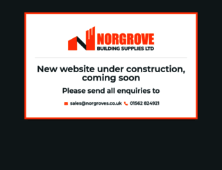 norgrovebuildingsupplies.co.uk screenshot
