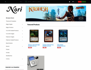 nori.crystalcommerce.com screenshot