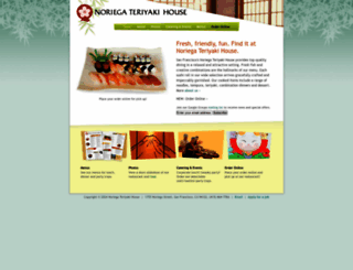 noriegateriyaki.com screenshot