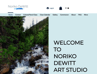 norikodewitt.com screenshot