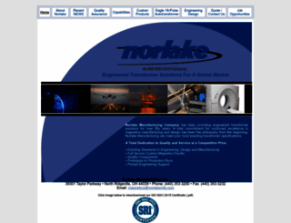norlakemfg.com screenshot