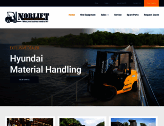 norlift.com.au screenshot