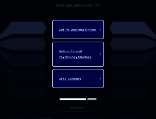 normalsuperior.com.mx screenshot