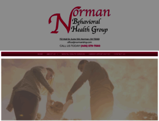 normanbehavioralhealthgroup.com screenshot
