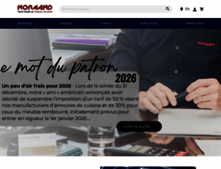 normand.ca screenshot