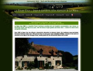 normandie-chambres.co.uk screenshot