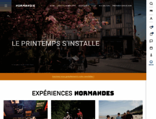 normandie-tourisme.fr screenshot
