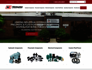 normanequipment.com screenshot