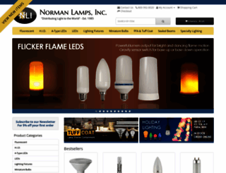 normanlamps.com screenshot