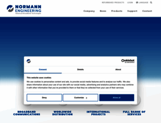normann-engineering.com screenshot