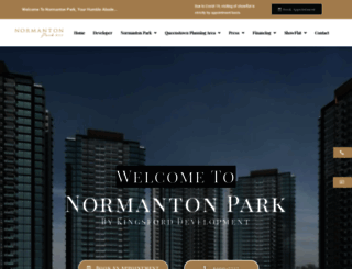 normantons-park.com screenshot