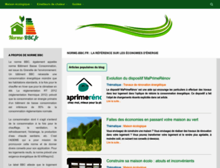 norme-bbc.fr screenshot