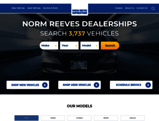 normreeves.com screenshot