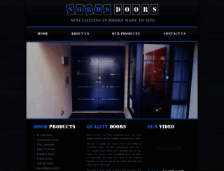 normsdoors.com.au screenshot