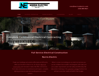 norris-electric.com screenshot