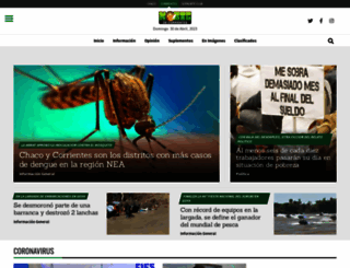 nortecorrientes.com screenshot