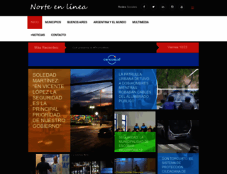 norteenlinea.com.ar screenshot