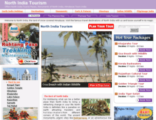 north-india-tourism.com screenshot