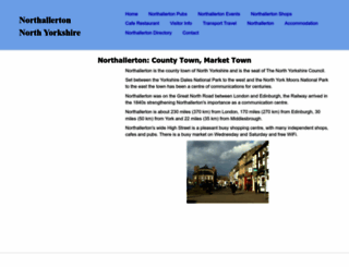northallerton.info screenshot