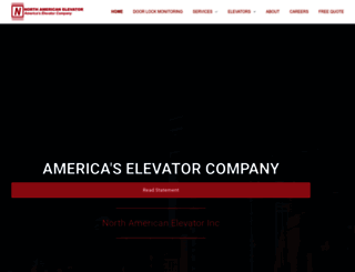 northamericanelevator.com screenshot